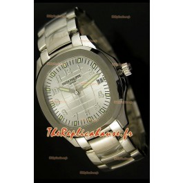 Réplique de montre suisse Patek Philippe 5167 Aquanaut Jumbo - Réplique miroir du cadran blanc 1:1