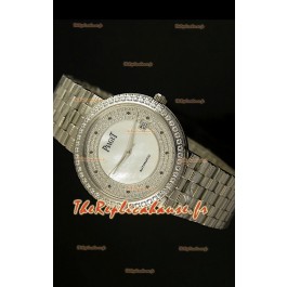 Réplique de montre suisse automatique Piaget Altiplano en acier inoxydable
