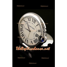 Cartier Travel Pocket Clock avec Mouvements à Quartz Type Ballon De Bleu