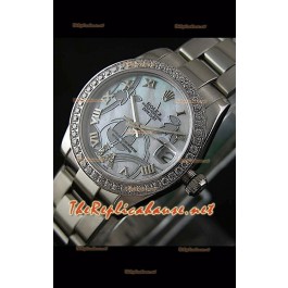 Rolex Datejust Montre Suisse Femmes avec Boîtier en Acier 31 mm