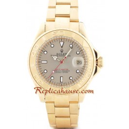 Rolex Yacht Master d' or - d' or Face