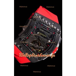 Richard Mille RM70-01 montre réplique suisse avec boîtier en carbone