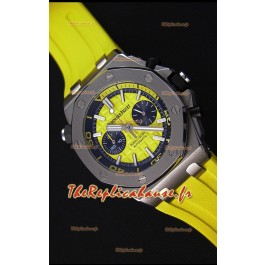 Montre Audemars Piguet Royal Oak Offshore Suisse réplique à Chronographe de plongée à quartz en jaune