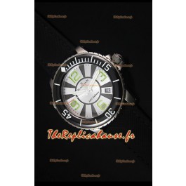 Reproduction de Montre Suisse Blancpain 500 Fathoms avec un Cadran Blanc - 1:1 Edition Miroir