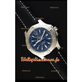 Montre Breitling Chronomètre COLT 41 Suisse automatique à cadran bleu Réplique 