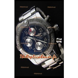 Montre Breitling Avenger à Chronographe Suisse avec Cadran Gris Sombre Répliquée à l’identique 1:1