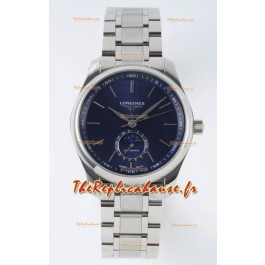 Longines Master Collection Automatic Moonphase Blue Dial Réplique Suisse -bracelet acier