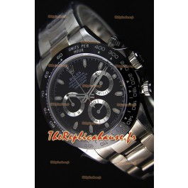 Montre Rolex Cosmograph Daytona 116500LN Cadran Noir Mouvement Original Cal.4130 — Montre en acier ultime 904L 