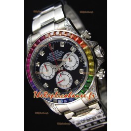 Rolex Cosmograph Daytona 116509 Acier Inoxydable 1:1 Miroir Cal.4130 Mouvement - Montre Ultime Acier 904L