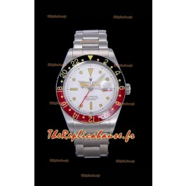Rolex GMT Master ALBINO Edition Vintage Swiss Watch en cadran blanc