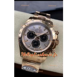 Rolex Cosmograph Daytona M116505-0016 Montre Or Rose Mouvement Original Cal.4130 - Acier 904L