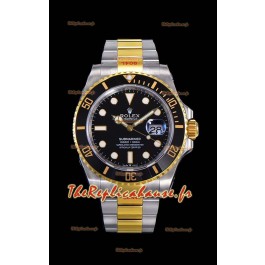 Montre Rolex Submariner 41MM Date Céramique Bicolore 126613LN - Réplique 1:1 Miroir - Ultimate 904L Acier