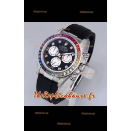 Montre Rolex Cosmograph Daytona 116598 Mouvement Cal.4130 en acier inoxydable 1:1 miroir - Montre ultime en acier 904L
