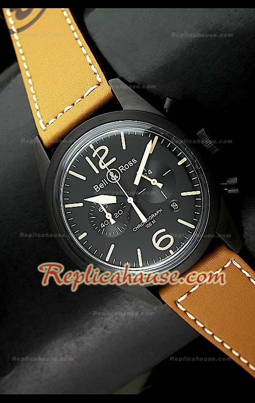 Bell and Ross BR94 Aviation Type Japanese Montre