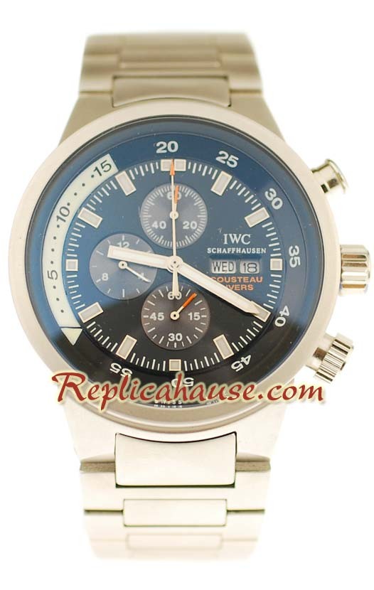 IWC Aquatimer Chronograph Cousteau Divers Montre Replique