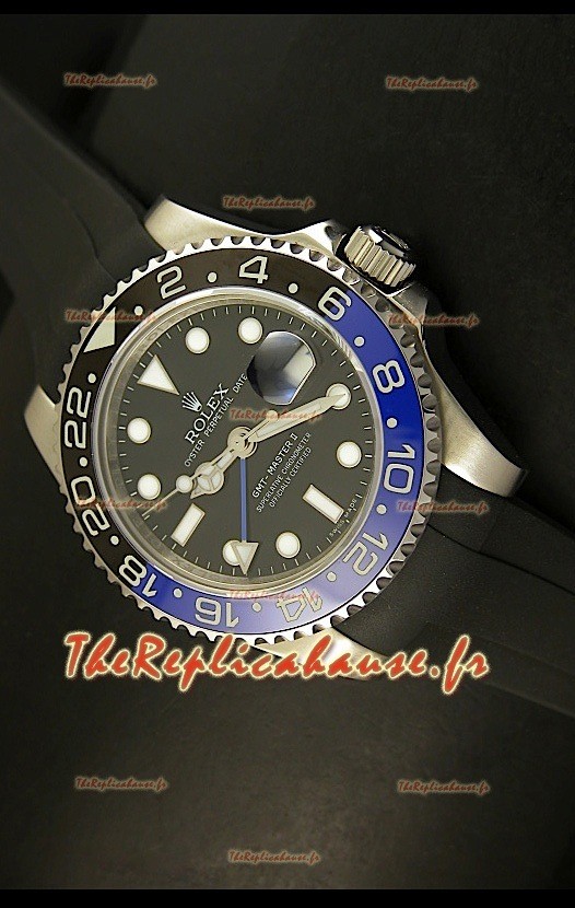 Réplique de montre suisse Rolex GMT Masters II - Réplique de montre miroir 1:1