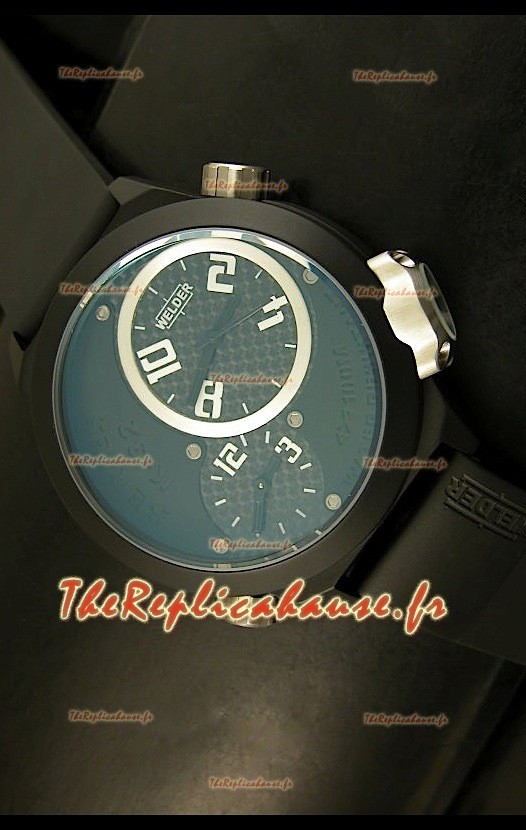 Réplique de montre japonaise Welder K23 Duo Side dans boîtier en PVD