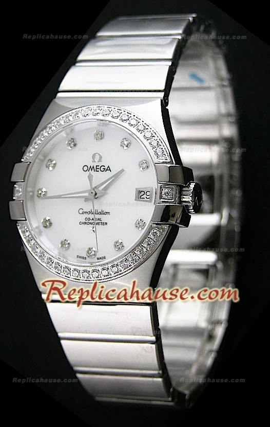 Omega Constellation Mens Swiss Automatic Montre – 37 mm