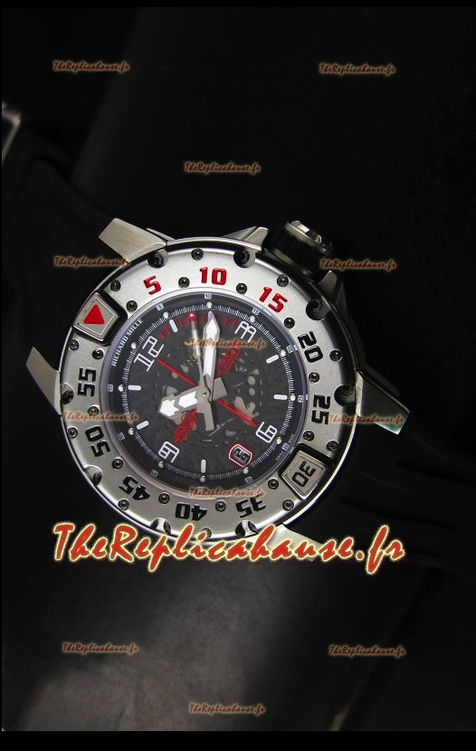 Réplique de montre suisse Richard Mille RM028 Automatic Diver's noire