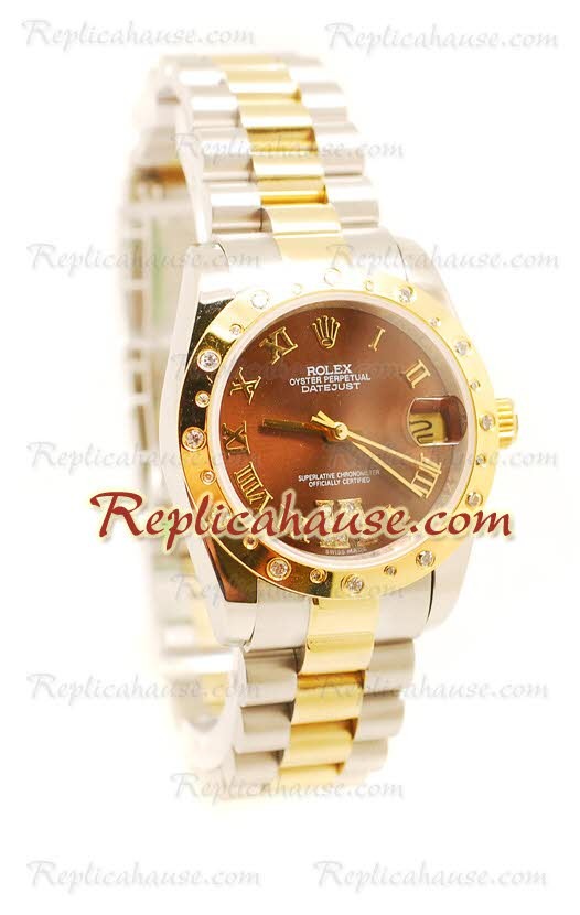 Rolex Replique Date Just Mid-Sized Montre