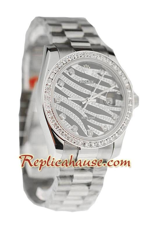 Rolex Replique Datejust Silver Montre 2011 édition