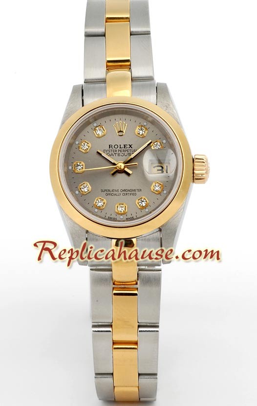 Rolex Replique DateJust - Two-tone-Lady's