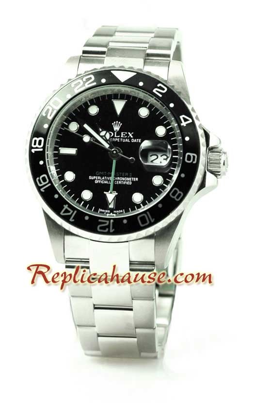 Rolex Replique GMT Montre - Black Bezel 2011 édition