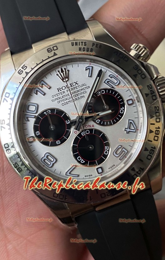 Montre Rolex Cosmograph Daytona 116509 Mouvement Cal.4130 Cadran Blanc - Acier 904L