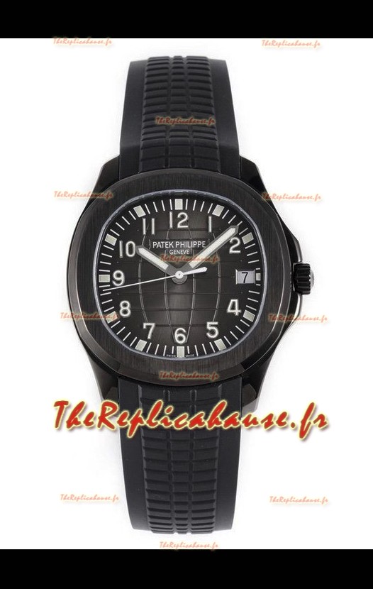 Patek Philippe Aquanaut 5167 Réplique de Montre Venom Noir Edition 1:1 Miroir - Bracelet noir