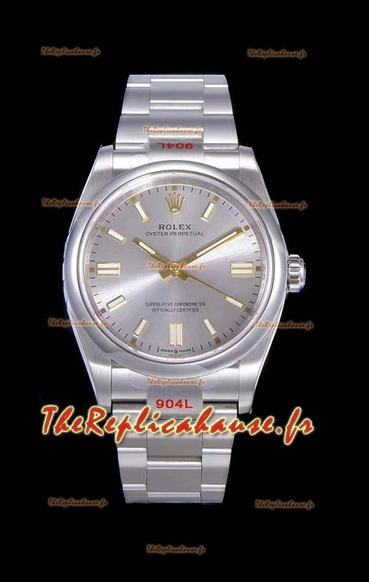 Montre Rolex Oyster Perpetual REF#124300 41MM Cal.3230 Mouvement Cadran Acier 904L Réplique Miroir 1:1 