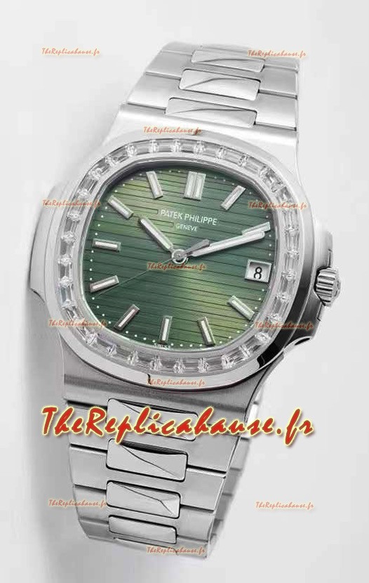 Montre Patek Philippe Nautilus 5711/1A-014 1:1 Réplique Suisse avec cadran vert
