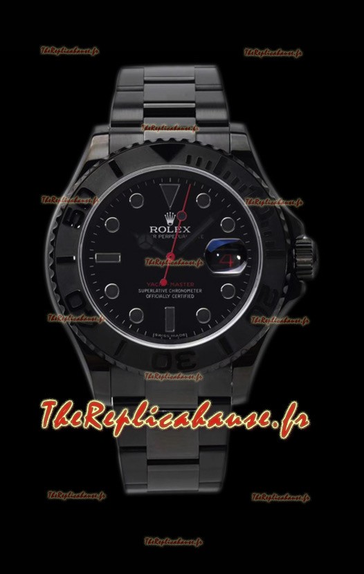 Rolex Yachtmaster Blackout Edition 1:1 Réplique de la montre suisse