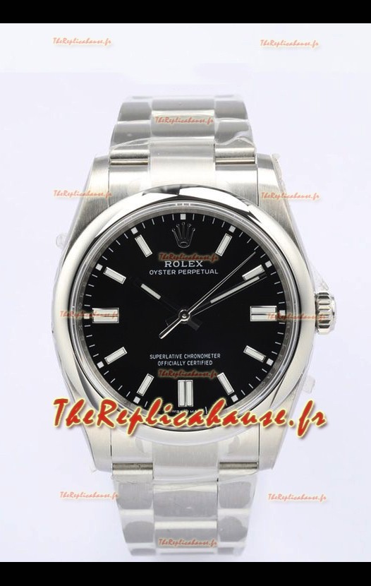 Rolex Oyster Perpetual REF#126000 36MM Swiss Movement Réplique Suisse Cadran noir Acier 904L Miroir 1:1 