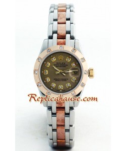 Rolex Replique DateJust - Two-tone-Lady's(Rose d' or)