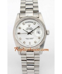 Rolex Replique Day Date-Silver