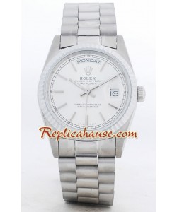 Rolex Replique Day Date-Silver