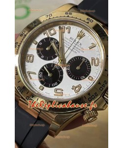 Cosmographe Rolex Daytona 116528 Mouvement Cal.4130 or jaune original - Montre acier 904L