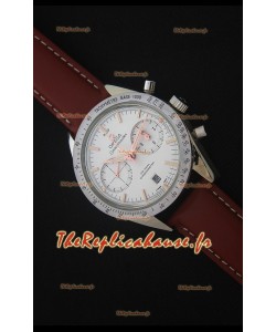 Omega Speedmaster 57 Co-Axial Chronograph Watch, Sangle en Cuir Marron