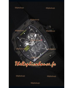 Montre Replica Suisse RM35-01 Richard Mille Edition Rafael Nadal avec un Bracelet en Nylon Noir