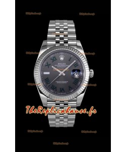 Rolex Datejust Wimbledon Cal.3235 Mouvement Montre Suisse - Ultimate 904L Acier 41MM