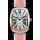 Franck Muller Galet Quartz montre réplique suisse pour les dames bracelet rose