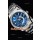 Rolex SkyDweller montre suisse avec boîtier en acier - cadran bleu édition DIW