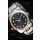 Réplique de montre Rolex Datejust Japanese - Cadran noir en 36MM avec bracelet huitre