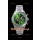 Montre Tag Heuer Carrera Swiss Mouvement à Quartz - Réplique de montre à cadran vert - Bracelet en acier inoxydable