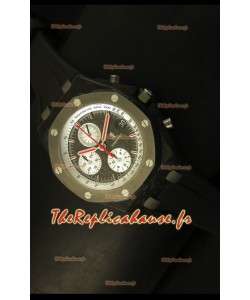 Réplique de montre Royal Oak Offshore Jarno Trulli Audemars Piguet Boîtier carbone forgé 1:1 Réplique de montre miroir