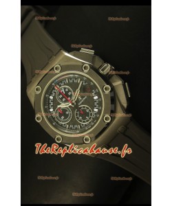 Réplique de montre Royal Oak Offshore Michael Schumacher Audemars Piguet en titane - Réplique de montre miroir 1:1