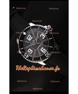 Réplique de montre suisse Édition spéciale 500 Phatoms Blancpain avec cadran noir