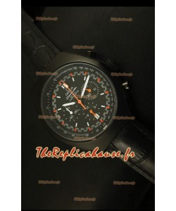 Chronographe coaxial Omega Speedmaster MARK II avec boîtier en PVD
