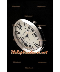 Cartier Travel Pocket Clock avec Mouvements à Quartz Type Baignoire