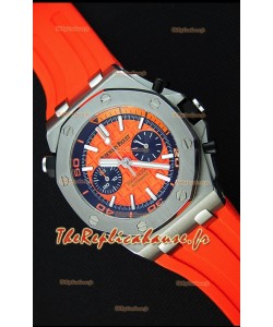 Montre Audemars Piguet Royal Oak Offshore réplique à chronographe de plongée suisse à quartz en orange
